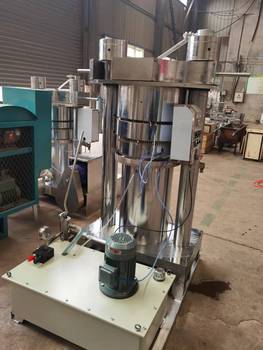 آلة استخراج الزيت الهيدروليكي لزيت اللوز معصرة الزيت