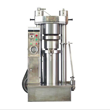 أنواع آلة الضغط الهيدروليكية 500 كجم / ساعة من آلة الضغط لزيت الفول السوداني